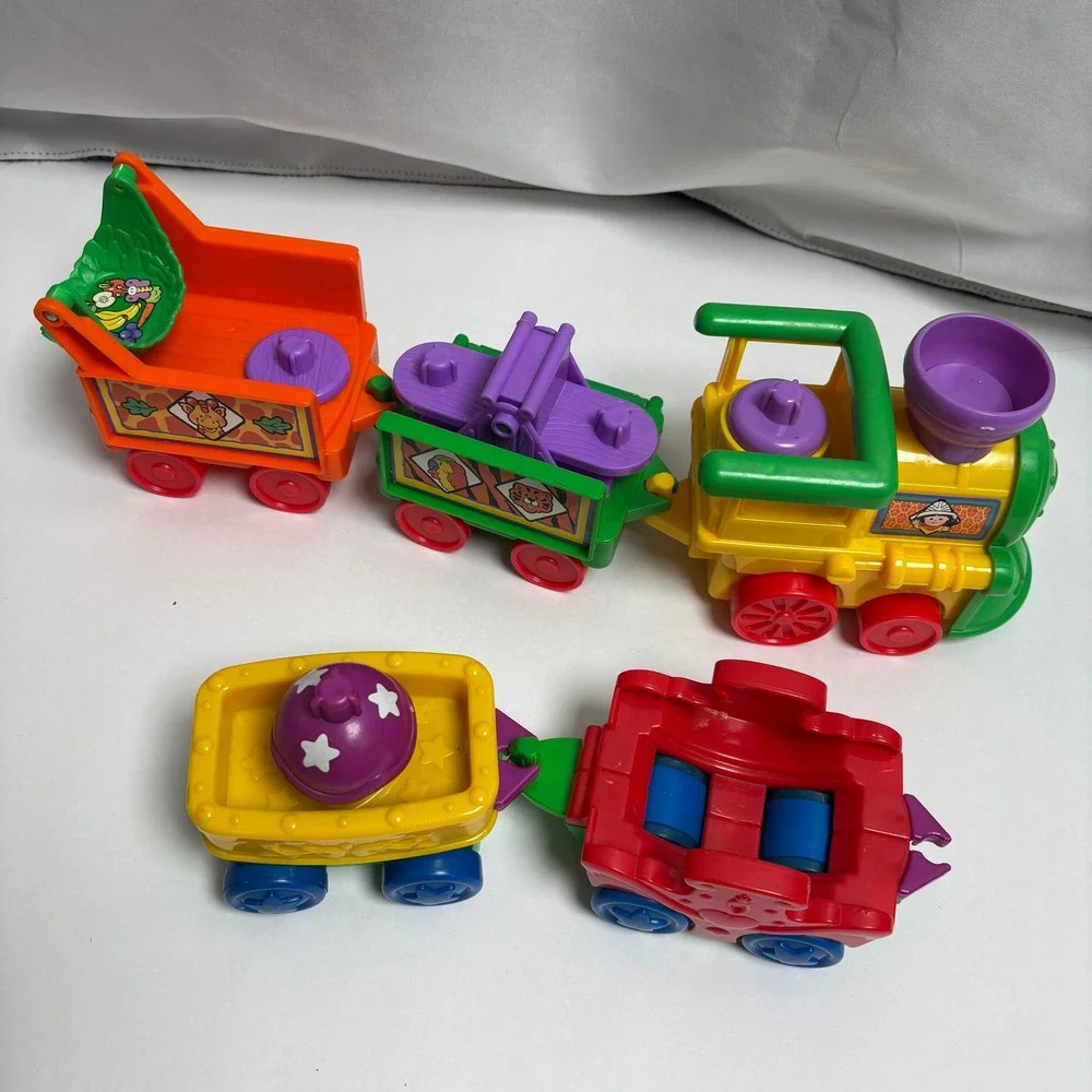 Fisher Price Little People Musical Zoo Train Parts Lot Mattel 77948‎ B1833 2001